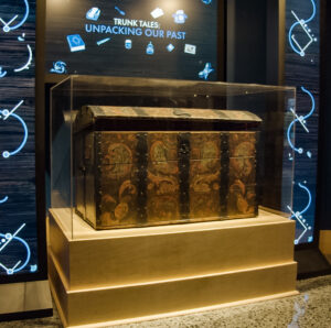 Haugo Family Trunk - Split Rock Studios Exhibit Design and Fabrication